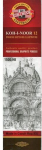 Koh-i-noor Hb grafitinis pie&scaron;tukas pie&scaron;imui, serija 1500