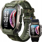 I&scaron;manusis laikrodis BlueQ Army D20 Green Camo