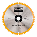 Pjovimo diskas DeWalt DT1182-QZ 254 mm