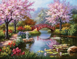 Deimantinio paveikslo-mozaikos 5D rinkinys (akučių klijavimas) 25x30 cm DK32220