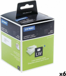 Dymo Roll of Labels Dymo 99012 LabelWriter&trade; 36 x 89 mm White Black (6 Units)