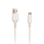 Setty kabelis USB - USB-C 3,0 m 2A balta NAUJIENA