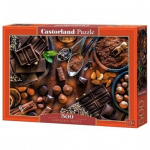 Dėlionė su &scaron;okoladu Castorland Chocolate Treats. 500 d.