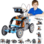 Konstruktorius-robotas veikiantis saulės baterija