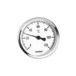 Termometras Ferro 40 mm, 1/4" horizontalus