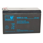MWPower akumuliatorius MW 12V 9Ah F2(250) AGM, 6-9 metai