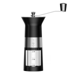 "Bialetti PRO" - "Premium" juodos spalvos kavos malūnėlis