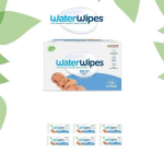 Drėgnos servetėlės Waterwipes Biodegradable, 6 x 60 vnt.
