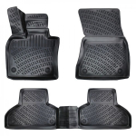 Guminiai kilimeliai juodi 3D RIZLINE BMW X5 F15/X6 F16 (2013-2018)