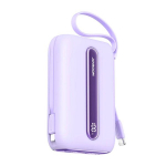 Atsarginis maitinimo &scaron;altinis ("Power Bank") I&scaron;orinė baterija Joyroom "JR-L012 Plus Colorful " violetinis 20000mAh (22.5W)
