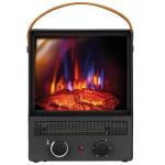 Ne&scaron;iojamas termoventiliatorius Mpm MEK-02 Juoda 1500 W