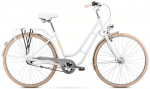 Miesto dviratis Romet Luiza Classic 2024 26", baltas