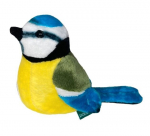 Mink&scaron;tas žaislas Beppe Pauk&scaron;tis zylė, 13 cm