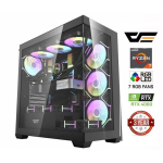 MDATA GAMING Ryzen 7 7800X3D 32GB 1TB SSD 2TB HDD RTX 4060 NoOs Stacionarus kompiuteris