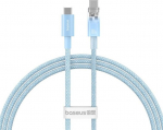 Baseus Usb-c į Usb-c kabelis 1m, mėlynas