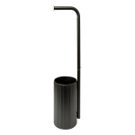 ONYX tualetinio popieriaus stovas ir laikiklis, 13,5 x 64,7 cm