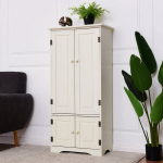 Komoda Costway, 123x59x31 cm, balta