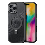 Dėklas Dux Ducis 'Aimo Mag Stand' skirtas Apple iPhone 16 Pro juodas