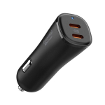 Spigen Essential 50W Car Charger EV502, black