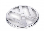 "VW Golf" chromuota grotelių emblema originali 1J0853601FDY