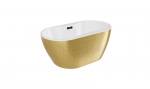 Vonia Besco Navia Glam Gold, 140 x 75 cm, su juodais dangteliais
