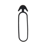 Tvirtinimo dirželis augalams Bradas ANCHOR RUBBER TIE VMQ, 50/4mm