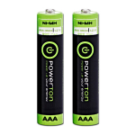 Įkraunamos AAA baterijos, 1.2V, 900 mAh, Powerton, 2 vnt.