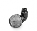 PN10 alkūnė PE vamzdžiams 25 mm / 1" i&scaron;or.sr. Bradas