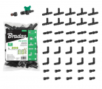 Priedų rinkinys Bradas la&scaron;elinio laistymo juostai 16 mm (42 vnt.)