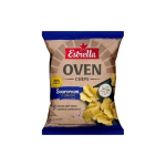 Bulvių tra&scaron;kučiai Estrella Oven Chips, 125 g x 10 vnt.