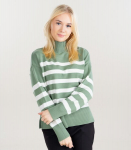 ONL n dz k&otilde;rg/kael lai triibul 15283109*03, žalias/baltas, XL