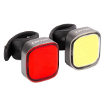 Dviračio žibintų rinkinys One S.Light 40 USB Black