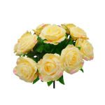Dirbtinė rožių puok&scaron;tė, 31 cm