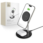 Tech-protect Qi15w-a39 2in1 Magsafe belaidė įkrovimo stotelė juoda