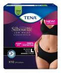 Sauskelnės Tena Silhouette Pants Plus Noir Large, 10 vnt.
