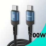 MFi USB C greito įkrovimo laidas, Mėlyna