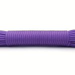 5 m 9-gyslių 4 mm virvė lauko i&scaron;gyvenimui stovyklavimui,  Violetinė