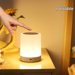 LED naktinė lempa su jutikliu