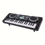Vaiki&scaron;kas Mokomasis Elektroninis Pianinas, 37 Klavi&scaron;ai.,  Juoda