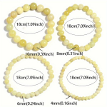 Natūralaus jade karoliukų apyrankė, dovanai vyrams moterims., 10 mm