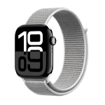 Sportinis apyrankė Apple Watch 44/45/46/49 mm (Sidabrinė pilka) Crong Nailonas