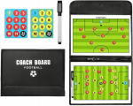 Taktinė futbolo lenta treneriams su žymekliu ir magnetais