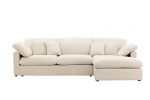 Kampinė sofa Amalfi, smėlio spalvos