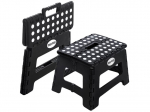 SULANKSTOMA TABURETĖ NUO SLYDIMO KĖDĖ PLATFORMA 150KG 22CM juoda