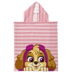 Apsiaustas - rank&scaron;luostis su gobtuvu The Paw Patrol Rožinė 50 x 115 cm