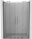 Stumdomos du&scaron;o durys Mexen Velar Duo, Brushed gun gray, 150 cm
