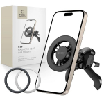Telefono laikiklis Tech-Protect N56 Magnetic MagSafe Car Air Vent Mount Holder - Black