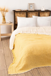 DC Home lovatiesė Muslin Yellow, 170x250 cm