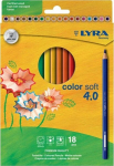 Lyra Color Soft pie&scaron;tukai, 18 spalvų, pakabinama dėžutė