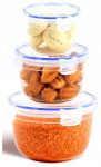 Micro Safe maisto indelių rinkinys 600, 1100, 1800 ml